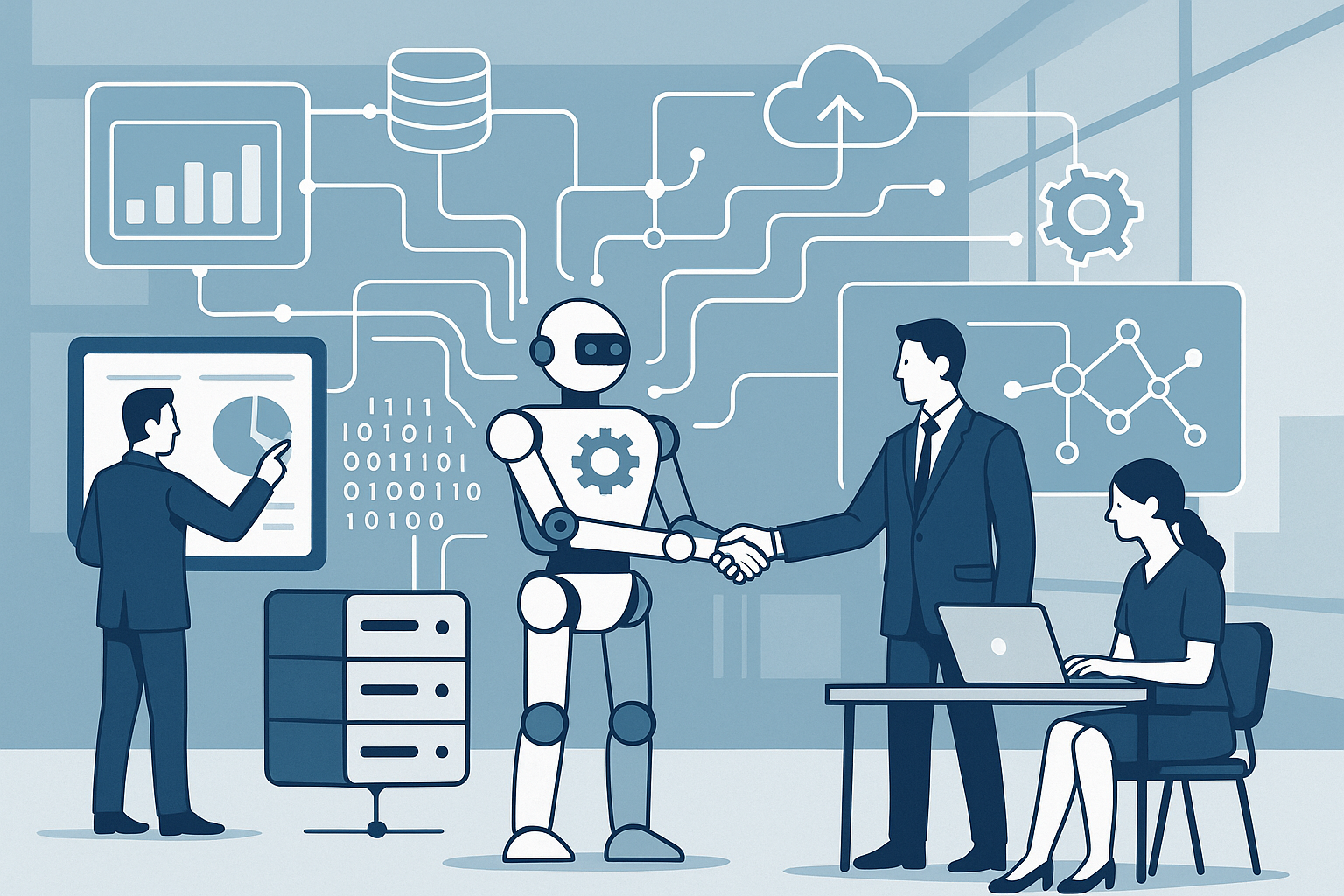 Business automation transformation in modern enterprise environment